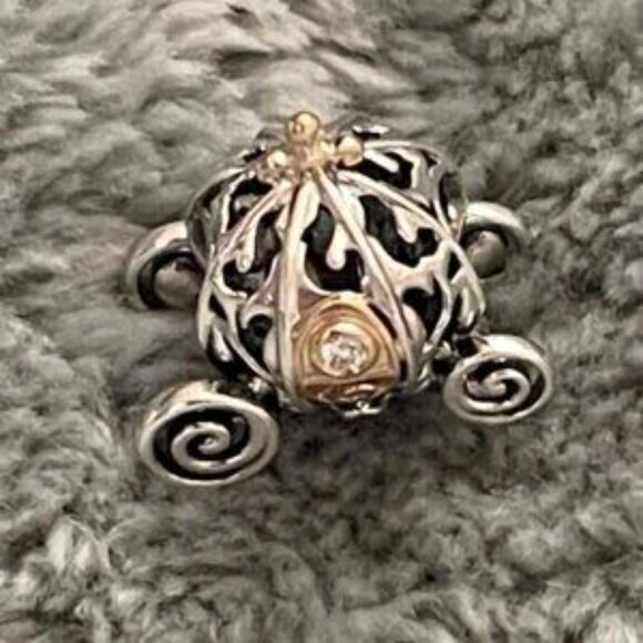 Pandora Disney 100th Anniversary Cinderella's Enchanted Carriage Charm - Picture 3 of 5